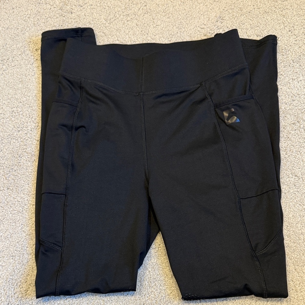 Kids Horseback Riding Black Leggings
